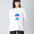 🈂️のんべ👅 ビッグシルエットロングスリーブTシャツ