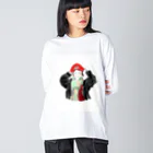 Rainの彼女が可愛い Big Long Sleeve T-Shirt