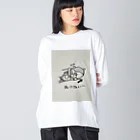 メルティキュートの後に引けないハムスター Big Long Sleeve T-Shirt