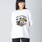 mincruのねこのたわむれ Big Long Sleeve T-Shirt