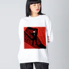 スニーカーマフィアSHOPのヒットマングラフィック Big Long Sleeve T-Shirt