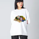 ゲリちゃんショップの夫です Big Long Sleeve T-Shirt