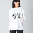 ねずみさんのブティックのリンパがめぐるぅ Big Long Sleeve T-Shirt