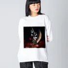 ELECTRICLADY LABOのGeisya rock ビッグシルエットロングスリーブTシャツ