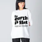 ワールドエンド ヒッチハイクのデ・ラ・アース　De La Earth ビッグシルエットロングスリーブTシャツ