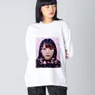 蟹道楽みるるのお洋服劇場のちゅーぷり Big Long Sleeve T-Shirt