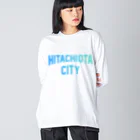 JIMOTOE Wear Local Japanのhitachiota city　加古川ファッション　アイテム ビッグシルエットロングスリーブTシャツ