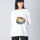 しらたまのすべり落ちた黄身 Big Long Sleeve T-Shirt