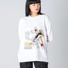 Atelier Nyaoの二式戦　鍾馗　戦闘機 Big Long Sleeve T-Shirt