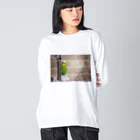 popotarosanのひょっこりぽぽちゃんのロンT Big Long Sleeve T-Shirt