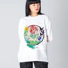 北山アルトゥーロの蝶よ花よ Big Long Sleeve T-Shirt