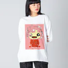 ZuRUIのgiRl ビッグシルエットロングスリーブTシャツ