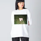 osayuのよその犬 ビッグシルエットロングスリーブTシャツ