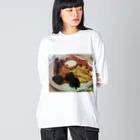 フォーヴァのEnglish breakfast Big Long Sleeve T-Shirt