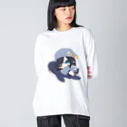 ゆめみうつつ🌠💭個人VtuberのゆめみうつつTシャツ（寝） Big Long Sleeve T-Shirt