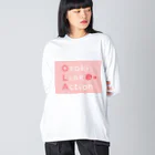 おおさきリンクアクションのおおさきリンクアクション ビッグシルエットロングスリーブTシャツ