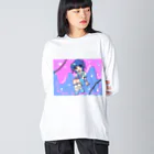 こころﾁｬﾝの魔法少女になりたかった ビッグシルエットロングスリーブTシャツ