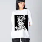 山形屋米店の春_アルチンボルド四季 Big Long Sleeve T-Shirt