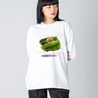 脂身通信Ｚの小松菜おひたし Big Long Sleeve T-Shirt