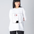竹条いちいのLISTEN Big Long Sleeve T-Shirt