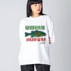 源流狂人卍のgreenriver anglersclub ビッグシルエットロングスリーブTシャツ