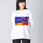 cloud.のOMOIDE ビッグシルエットロングスリーブTシャツ