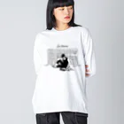 - W peace -の- W peace- ビッグシルエットロングスリーブTシャツ