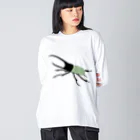 武者小路夕桐のヘラクレスオオカブト Big Long Sleeve T-Shirt