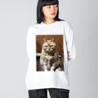 のだのキャラメル服 Big Long Sleeve T-Shirt