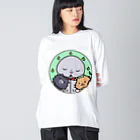 ブッディズムのほーはいさん【なかよし】 Big Long Sleeve T-Shirt