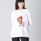 NOBODY754のEddie Funky Dick - Angry Big Long Sleeve T-Shirt