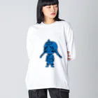 こうこの大王くん ビッグシルエットロングスリーブTシャツ