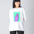 Niebuhrのpray hand ビッグシルエットロングスリーブTシャツ