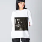 ３リットルヤカンのカラスと天狗 Big Long Sleeve T-Shirt