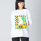 RacCOOLus-ラクーラス-のGyaooost レモネード Big Long Sleeve T-Shirt