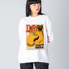 YS VINTAGE WORKSのチェコ・KOCKA（=チェコ語で猫） Big Long Sleeve T-Shirt