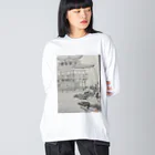 エド・ワード【江戸鉾の愛殿原】。の金閣寺 Big Long Sleeve T-Shirt