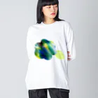 思い出ショップのあじさいさん　ver2 Big Long Sleeve T-Shirt