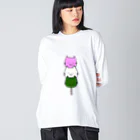 てててのてのさんしょくねこだんご Big Long Sleeve T-Shirt