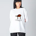 YUKIYAMAのミソサザイ(イラスト) Big Long Sleeve T-Shirt