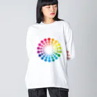 designMANのカラーチャート ビッグシルエットロングスリーブTシャツ