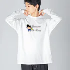 momino studio SHOPのエンダ〜イァ Big Long Sleeve T-Shirt