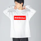 MKID公式のファッション系 ビッグシルエットロングスリーブTシャツ