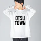 JIMOTOE Wear Local Japanの大津町 OTSU TOWN ビッグシルエットロングスリーブTシャツ