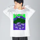 4000kmの王者のたたずまい in night Big Long Sleeve T-Shirt