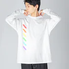 A33のレインボープライド　シンプル Big Long Sleeve T-Shirt