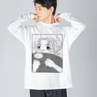 A33の漫画イラスト　平成レトロ Big Long Sleeve T-Shirt