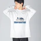 まんもすの豪華客船でクルーズ旅行 Big Long Sleeve T-Shirt