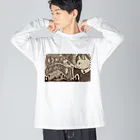 COAL TAR MOONの珈琲のカミサマ(2020年・ほさかまき作品) Big Long Sleeve T-Shirt