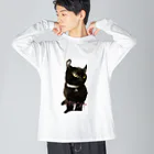 猫のEmmaのEmmacat Big Long Sleeve T-Shirt